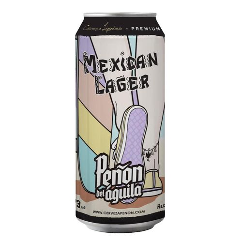CERVEZA PEÑON DEL AGUILA MEXICAN LAGER LATA 500cc CERVEZA PEÑON DEL AGUILA MEXICAN LAGER LATA 500cc