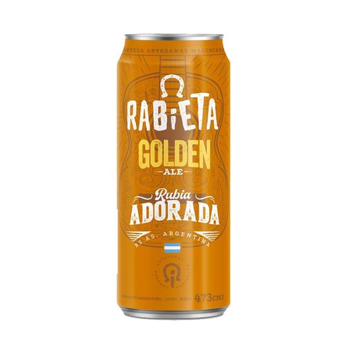 CERVEZA RABIETA GOLDEN ALE LATA 473cc CERVEZA RABIETA GOLDEN ALE LATA 473cc