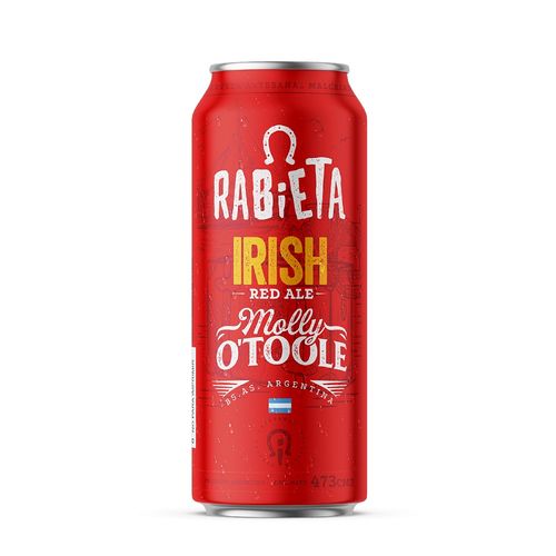 CERVEZA RABIETA RED IRISH LATA 473cc CERVEZA RABIETA RED IRISH LATA 473cc
