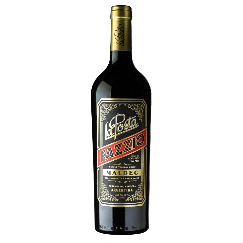 VINO LA POSTA FAZZIO MALBEC 2017 750cc