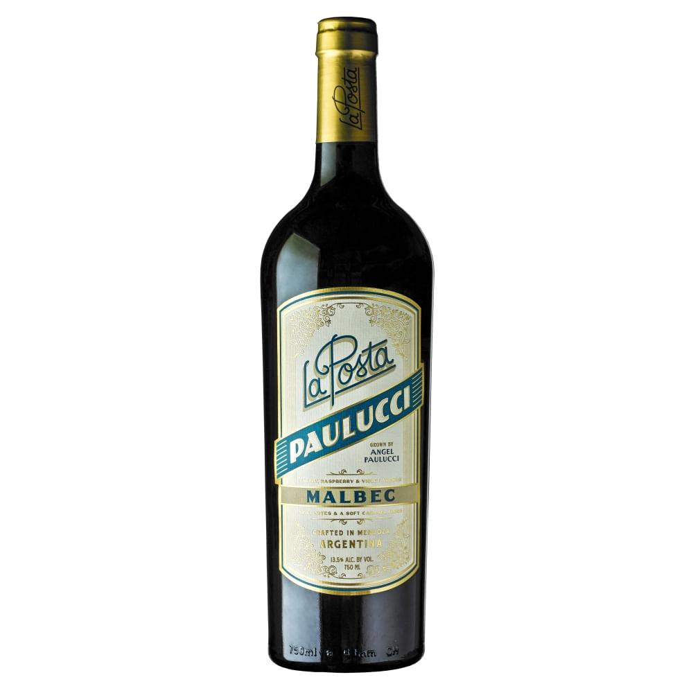 VINO LA POSTA PAULUCCI MALBEC 2018 750cc