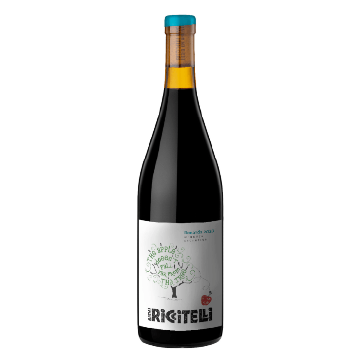 RICCITELLI THE APPLE DOESN’T FALL FAR FROM THE TREE BONARDA 750ML